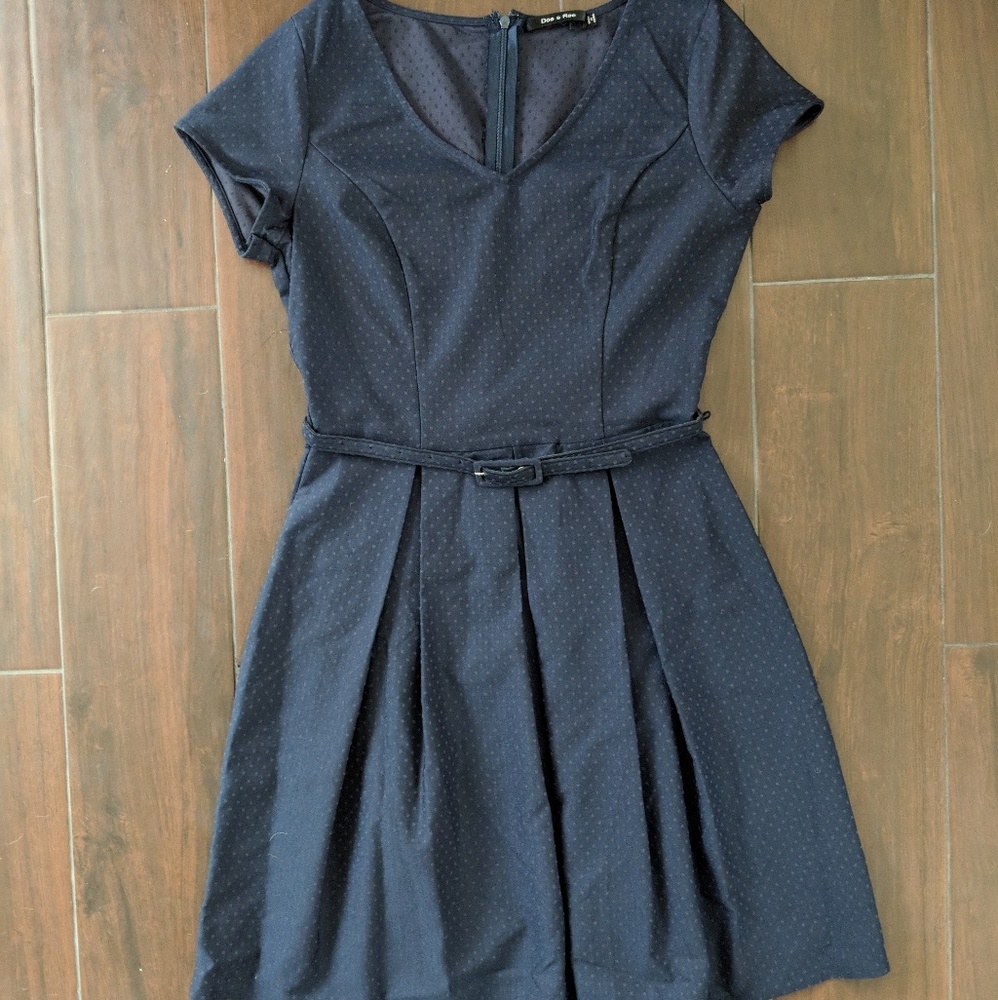 Doe and Rae polka dot dress